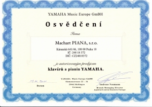 Pianosalon Machart PIANA, s.r.o.